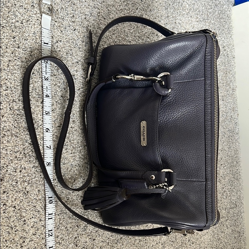 Coach Gray Leather Women's Bag